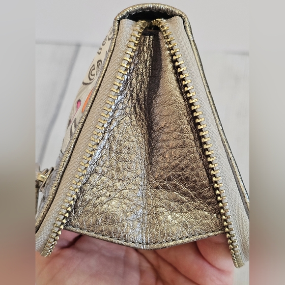 EUC Coach Y2K Bandana Graffiti Butterfly Shoulder Bag (F15712) & Wallet Set - Picture 14 of 16